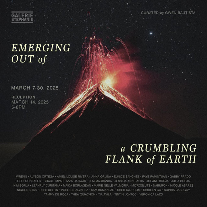 Emerging Out of a Crumbling Flank of Earth