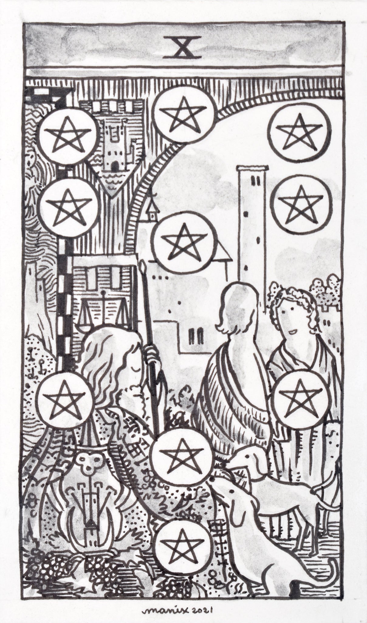 10 of Pentacles